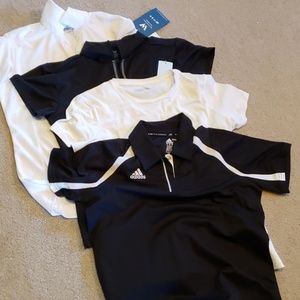 Set of 4 golg shirts size large